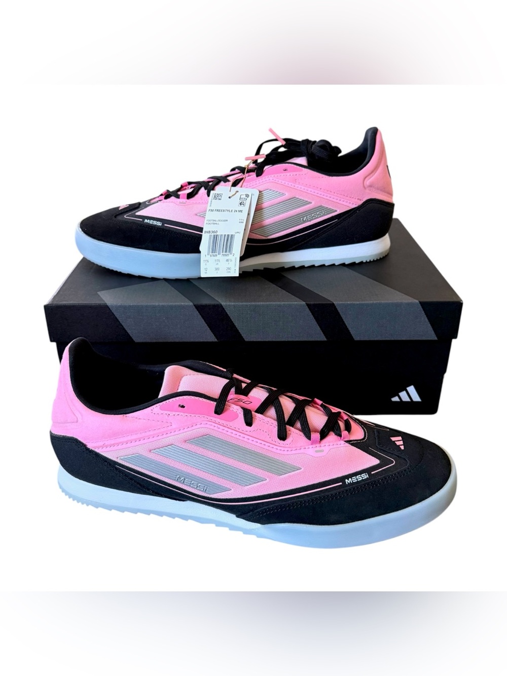 Adidas F50 Messi Freestyle Indoor Soccer Shoes - Men’s Size 12